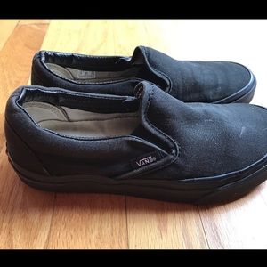 Vans slip on.